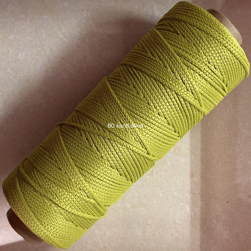 Sợi Dệt trơn Crafyarn lõi giấy chuyên dùng làm túi mũ , túi xách , giỏ xách handmade