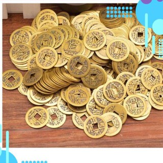 BỘ 2 ❤️Deal Sốc❤️ Đồng tiền xu âm dương xin đài, gieo quẻ, chiêu tài 206229