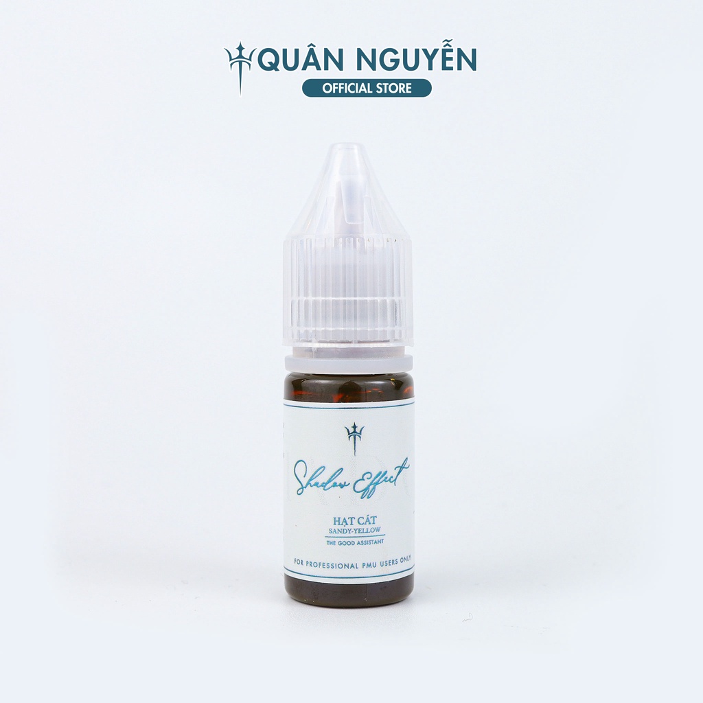 Mực phun xăm chân lông mày Shadow Effect. Màu nâu, đen, hạt cát, chocolate. 10ml. Quân Nguyễn PMU