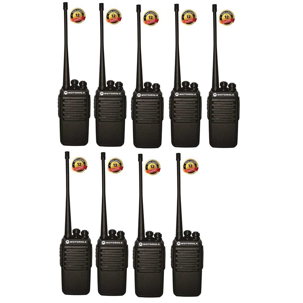 Bộ 9 Bộ Đàm Motorola Chất Lượng Cao Siêu Rẻ