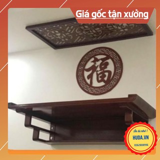 Tấm chống ám khói.Chữ Phúc Lộc Thọ tiếng Việt màu Vàng. Đồ thờ cúng