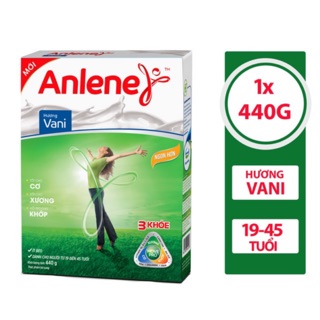 Sữa Bột Anlene Movepro Hương Vanilla (Hộp Giấy 440g)