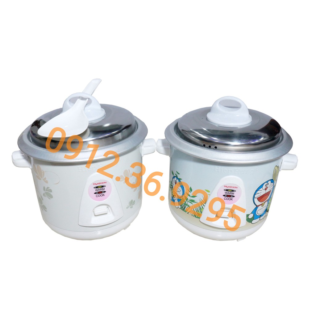 Nồi Cơm Điện Mini Hiệp Hưng 0.6 Lít Phù Hợp 1-2 Người Ăn, Bảo Hành Chính Hãng 12 Tháng