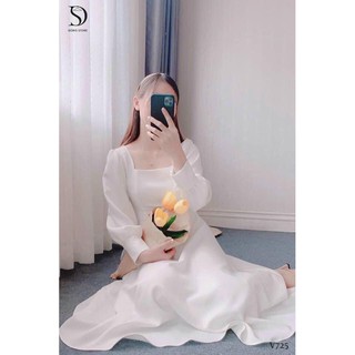 váy trắng hàng thiết kế
