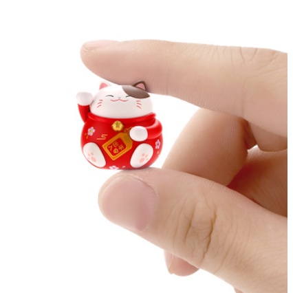 Nước Hoa Gài Cửa Gió Khử Mùi Xe Hơi Cao Cấp, Hình Mèo Thần Tài