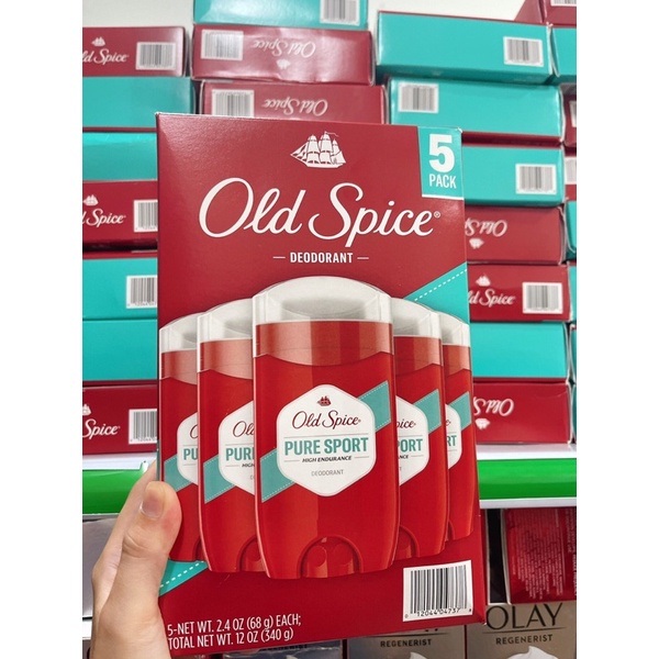 LĂN KHỬ MÙI OLD SPICE PURE SPORT 68gr