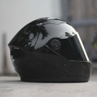 MŨ BẢO HIỂM FULLFACE GXT Helmets ( ĐEN BÓNG )