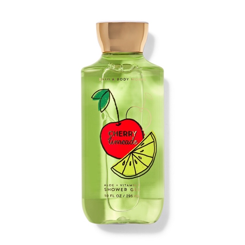 [Auth]Sữa tắm lưu hương mịn da Bath and Body Works-Cherry Limeade