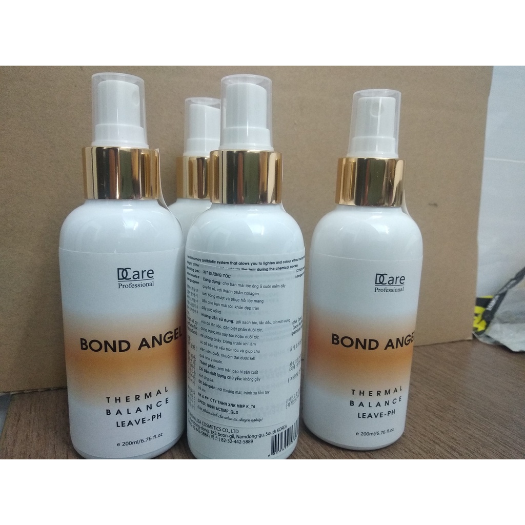 xịt dưỡng tóc Dcare,dưỡng tóc BOND ANGEL korea