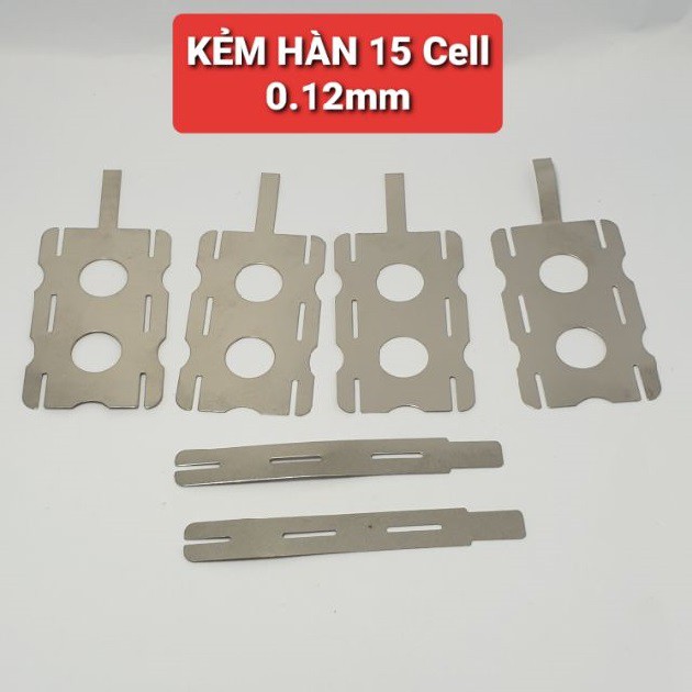 10 Bộ kẽm hàn 15 cell pin 5s