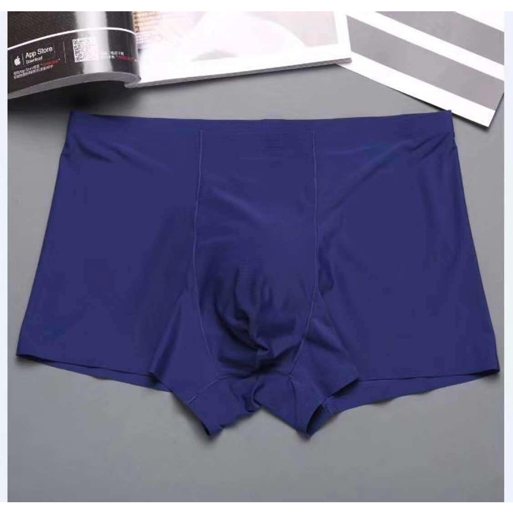 Quần Sịp Nam Boxer đúc lụa Thương hiệu MILMUMU NHẬT BẢN co giãn 4 chiều - mặc như không mặc