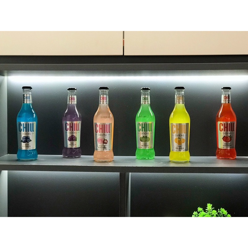 Thùng 6 chai Chill Cocktail Original Mix 6 Vị