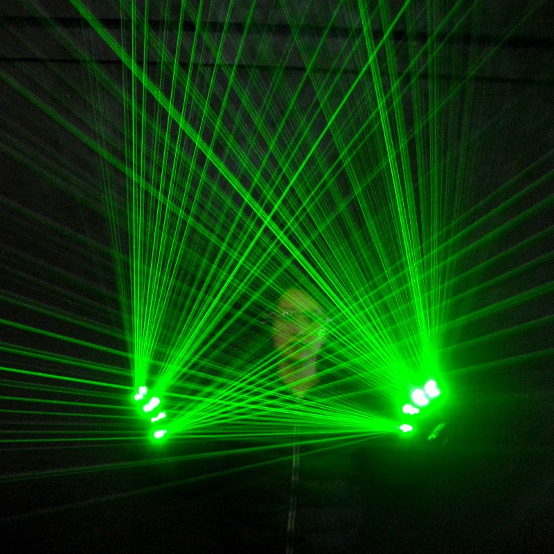 Găng Tay Đèn led Laser Chiết Xuất Lô Hội Dùng Biểu Diễn Sân Khấu Tiện Dụng