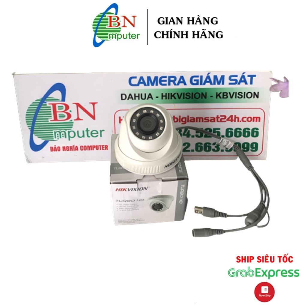 Camera Hikvision DS-2CE 56B2-IPF 4 in 1 Hồng Ngoại 20m.Dùng lắp đầu gh