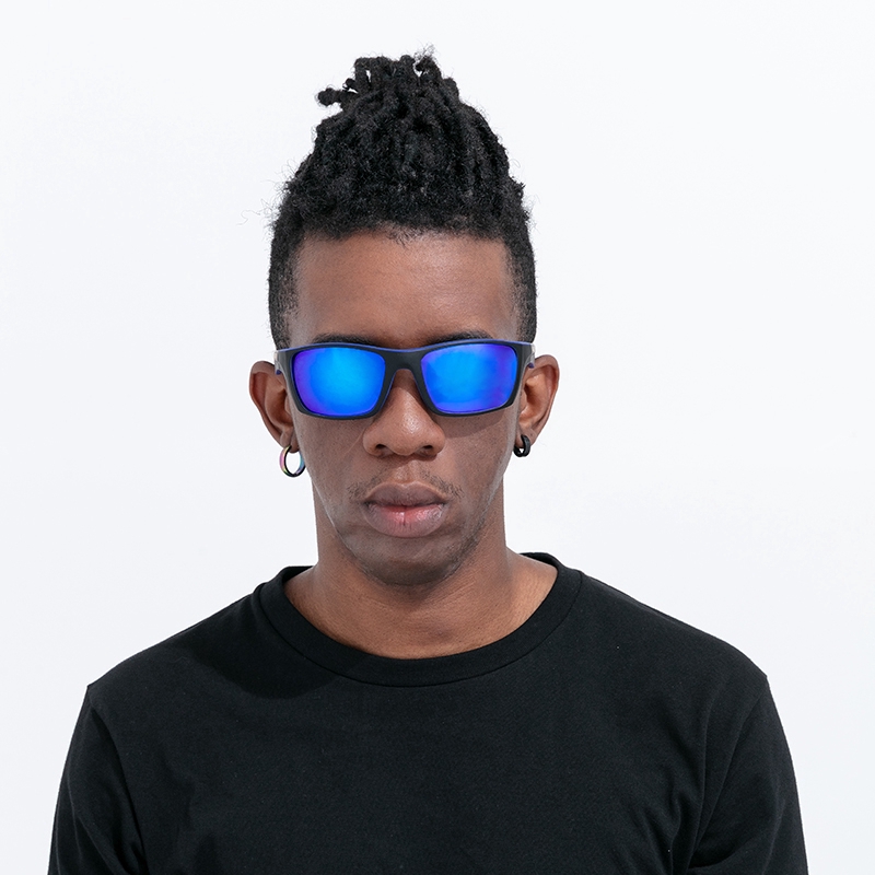 Polarized Square Sunglasses Polaroid Outdoor Sunglasses Night Driving Men's UV400
