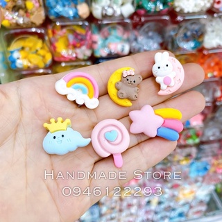Charm mây xanh - kẹo - cầu vồng