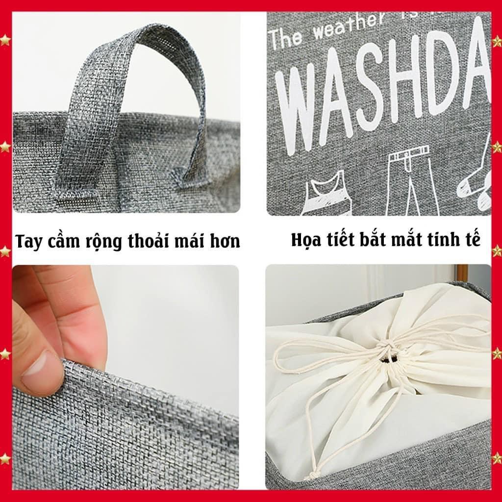 ✔️ Túi đựng quần áo,chăn màn gấp gọn Washday (TÚI CHĂN CÓ DÂY RÚT)