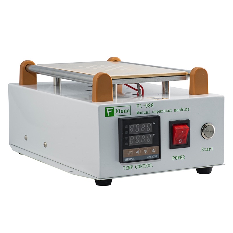 Bàn nhiệt máy cắt tách kính màn hình điện thoại Fiona 988