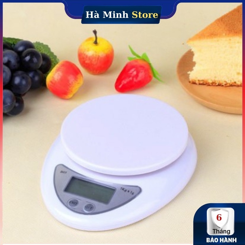 Cân Tiểu Ly Điện Tử Nhà Bếp 5Kg, Cân tiểu li, Cân Tiểu Ly Mini, Cân tiểu ly làm bánh, Cân Gia Vị, Hà Minh Store