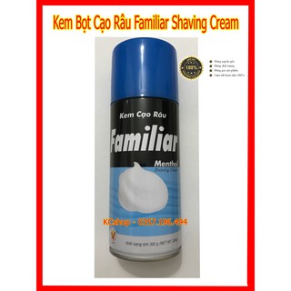 Kem Bọt Cạo Râu Familiar Shaving Cream (Tặg Bánh iChi, Lưỡi d0rco)
