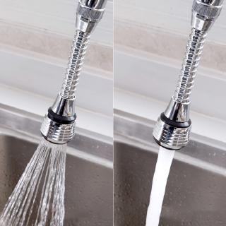 Extended Faucet Splash Water Saving Kitchen Extended Shower Spray Extender Filter