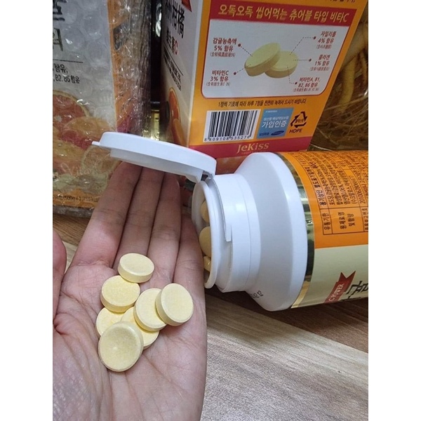 Viên ngậm Vitami C Hàn Quốc , kẹo ngậm C , kẹo vitamin C Hàn Quốc