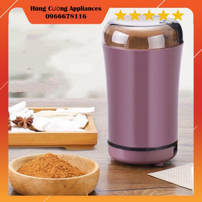 Máy nghiền hạt đa năng mini siêu tốc - Máy xay bột siêu mịn - Xay Ngũ Cốc, Cafe, Các hạt gia vị