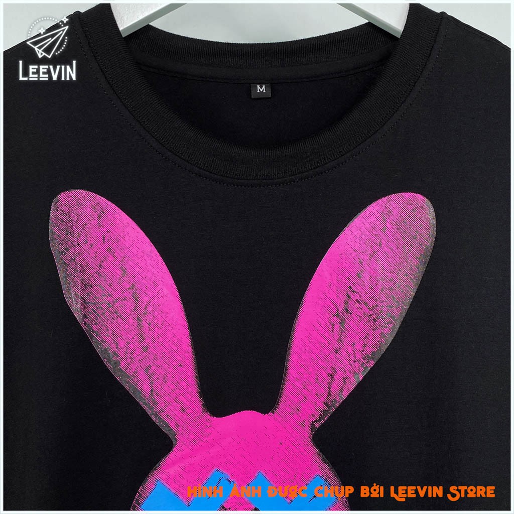 Áo thun Bad Rabbit TOY KING Unisex Nam Nữ Form Rộng Giấu Quần - Leevin Store