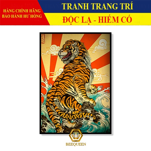 20 Mẫu Tranh Trang Trí Nhà Cửa -  Nhà Hàng, Tiệm Xăm Tattoo Phong Cách Nhật Bản