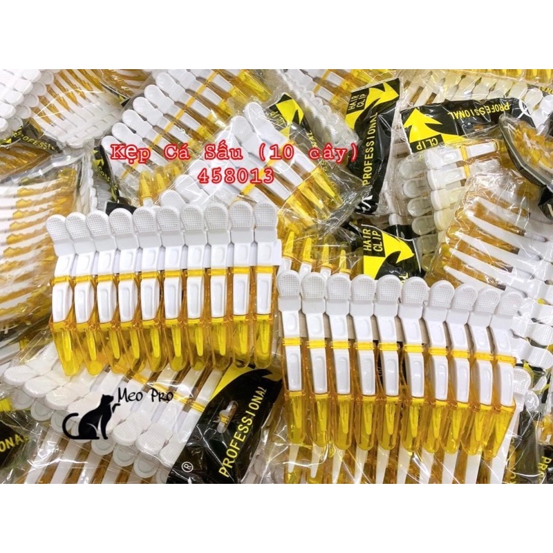 Kẹp cá sấu , kẹp chia tóc dành cho salon, barber, dùng tại nhà Crocodile nhiều màu