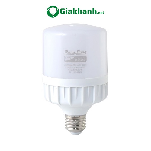 Bóng Đèn Led Bulb Rạng Đông 20W, 30W, 40W, 50W Chip LED SAMSUNG Bảo Hành 2 năm