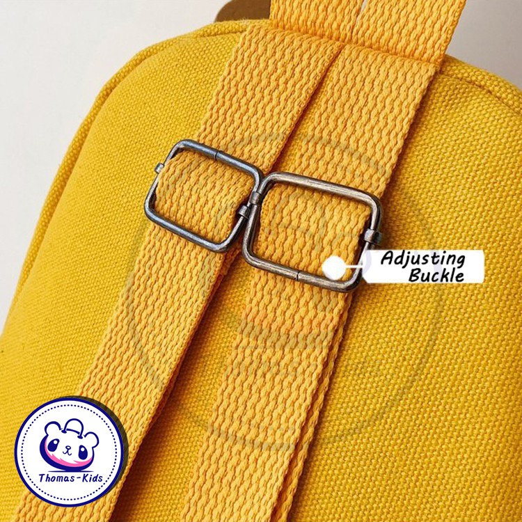 [THOMAS KIDS] Ba Lô Bằng Vải Canvas In Họa Tiết Thỏ Hoạt Hình Thời Trang Dành Cho Trẻ Mẫu Giáo 3-6 Tuổi