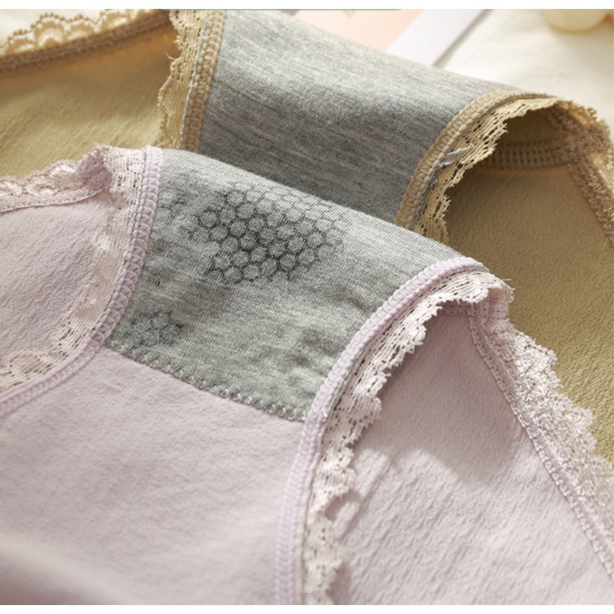 Quần lót nữ cotton, trẻ trung, thoải mái, thoát mát (MS 03078) Anna Shop