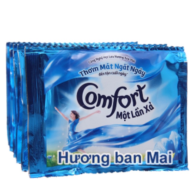 Dây 10 Gói Nước Xả Vải Comfort 1 lần xả/Đậm Đặc