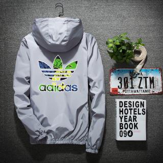 Áo khoác gió nam thể thao Adidas thời trang hè thu 2019