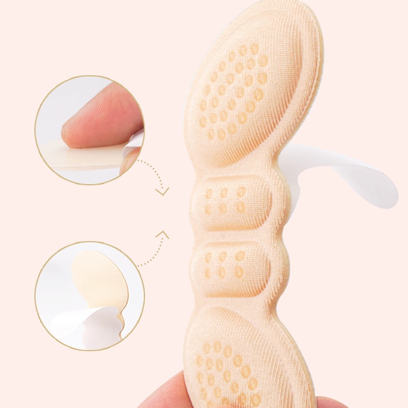 Set 1 Cặp Miếng Lót Giày Cao Gót Điều Chỉnh Được Kích Thước Tiện Lợi
