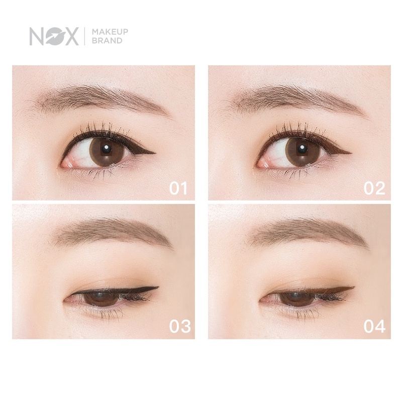 Bút kẻ mắt dạng lỏng NOX 1.2ml chống nước lâu trôi chống nhòe hiệu quả