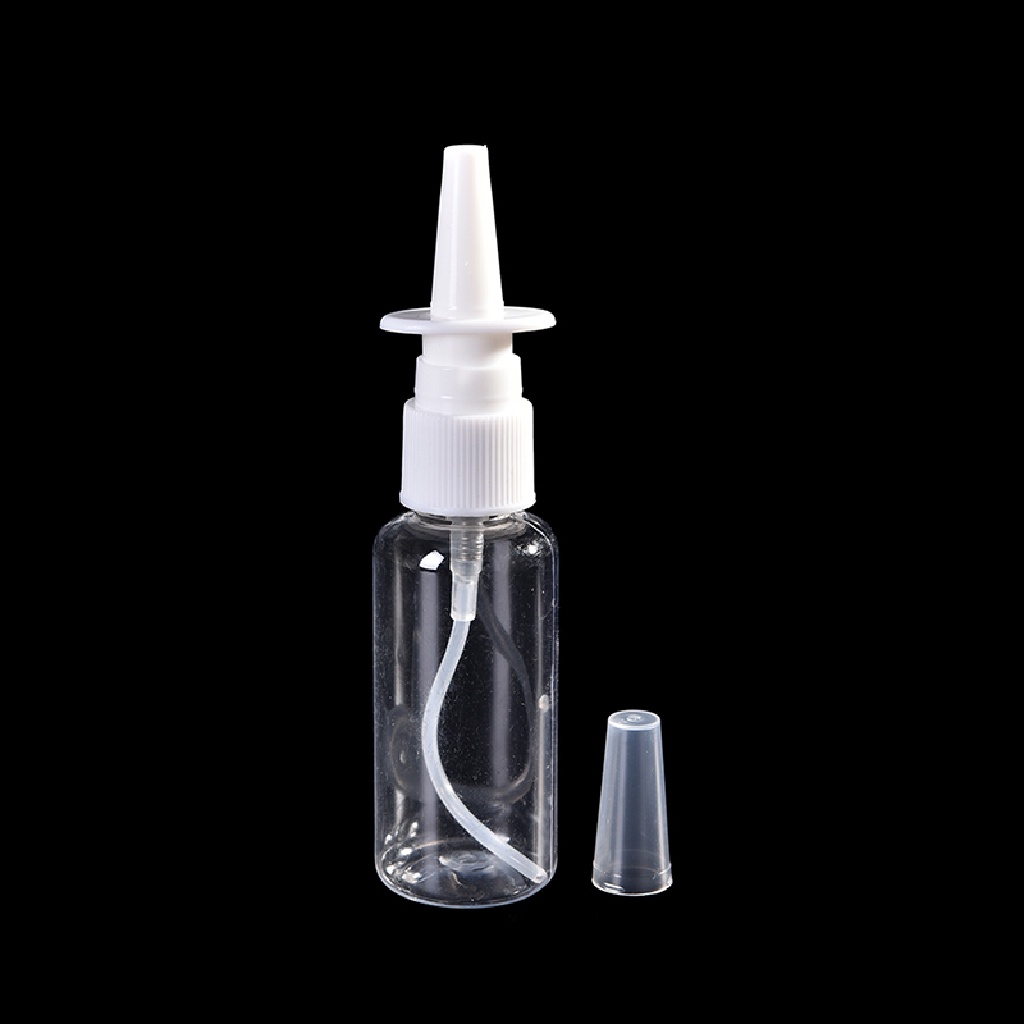 Bộ 2 Bình Xịt Mũi Bằng Nhựa Trong Suốt Đặc Biệt 10 / 20 / 30ml