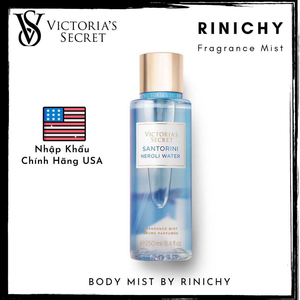 [New] Body Mist Victoria’s Secret Santorini | Thế Giới Skin Care