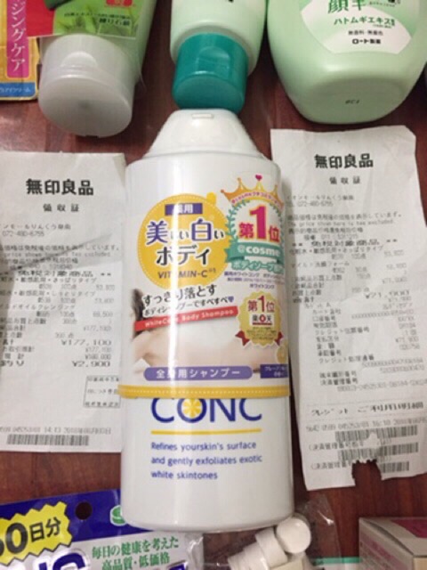 (Bill - sẵn) Sữa Tắm Trắng Da White Conc Body 360ml | BigBuy360 - bigbuy360.vn