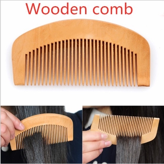 Lược Chải Tóc Bằng Gỗ Đào Bền Bỉ