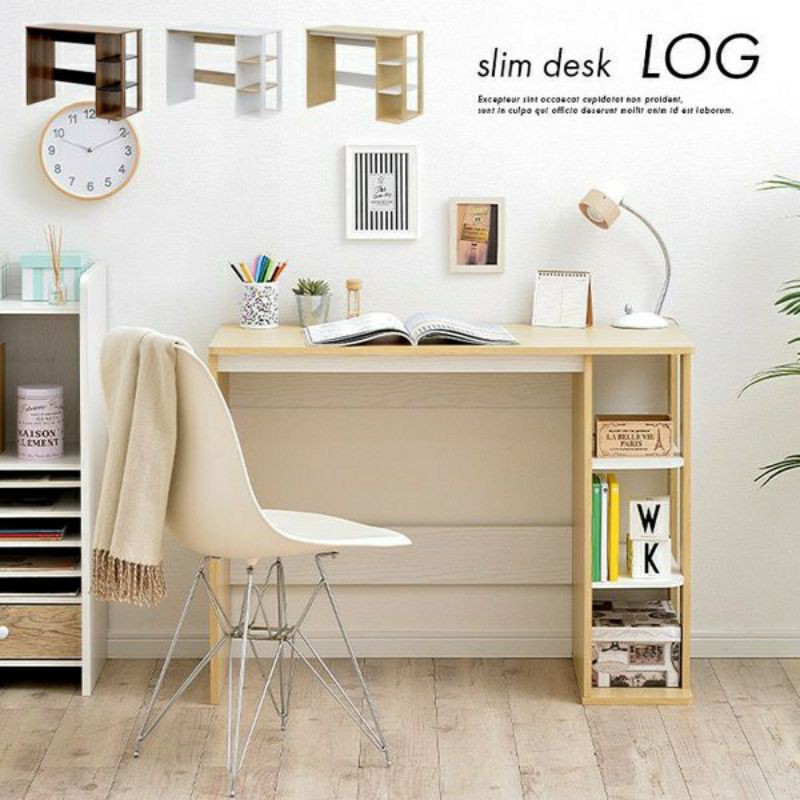 BÀN LÀM VIỆC PHONG CÁCH HÀN QUỐC, Kèm kệ sách đa năng, tiện dụng siêu đẹp. Gỗ công nghiệp phủ melamine. BLV07 | BigBuy360 - bigbuy360.vn