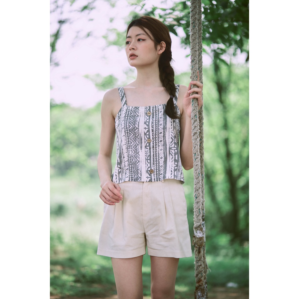 Áo Hai Dây Thổ Cẩm