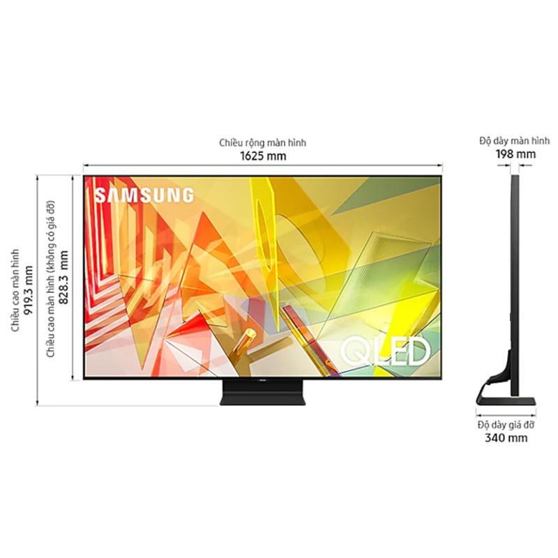 Smart Tivi QLED Samsung 4K 65 inch QA65Q95TAKXXV (Miễn phí giao tại HCM-ngoài tỉnh liên hệ shop)