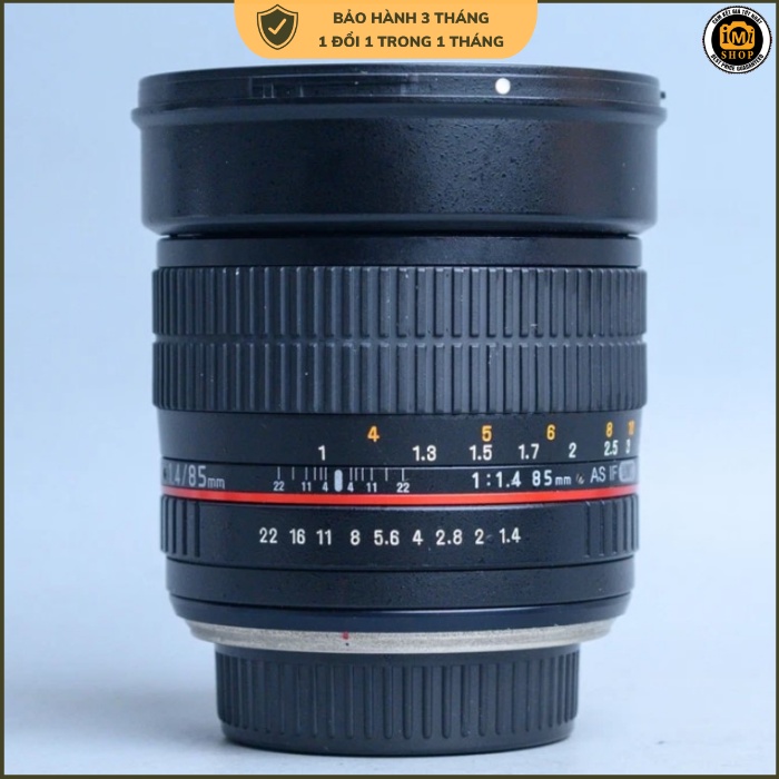 Ống kính máy ảnh Samyang 85mm f1.4 MF for 4/3  - HKGs