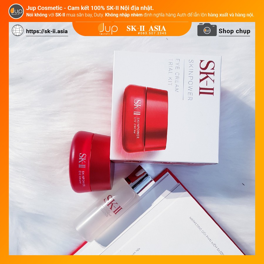 Set Kem mắt SK-II Skin Power Eye Cream 15g