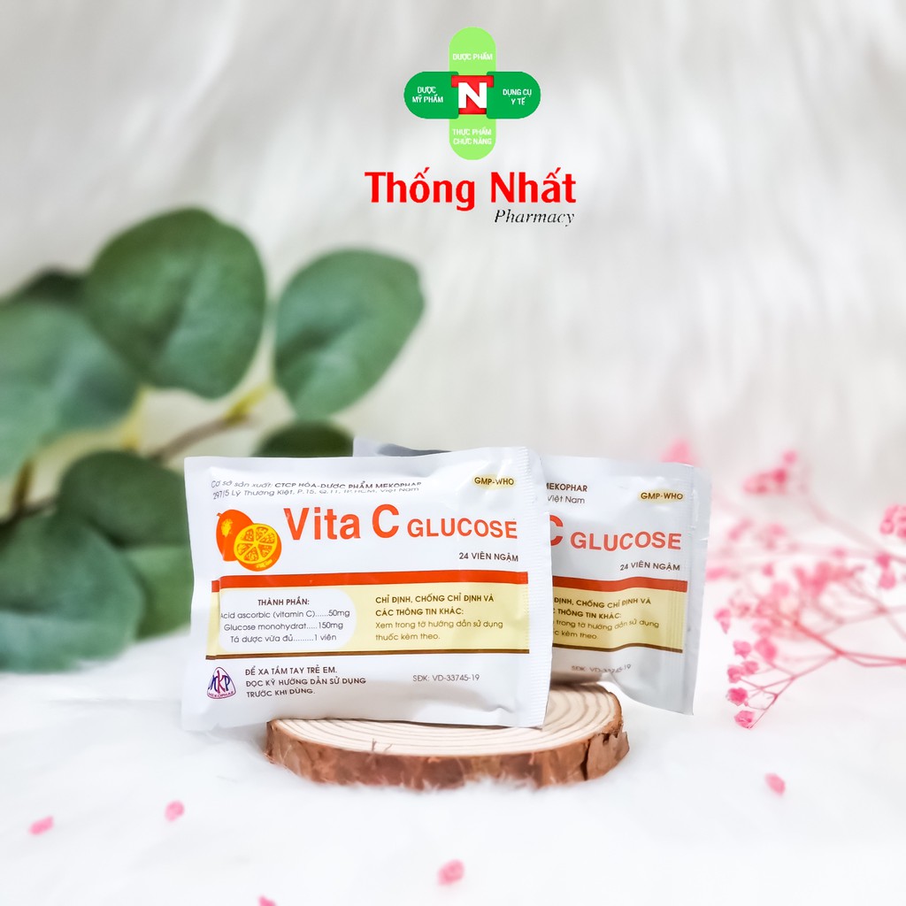 KẸO VITAMIN C TUỔI THƠ CHO BÉ VITA C GLUCOSE BỊCH 24 VIÊN