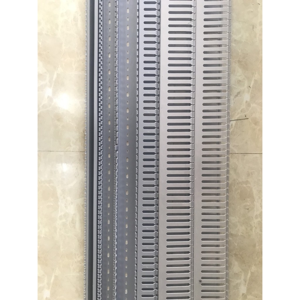 Máng nhựa đi dây - Máng răng lược 25x25 chiều dài 1m