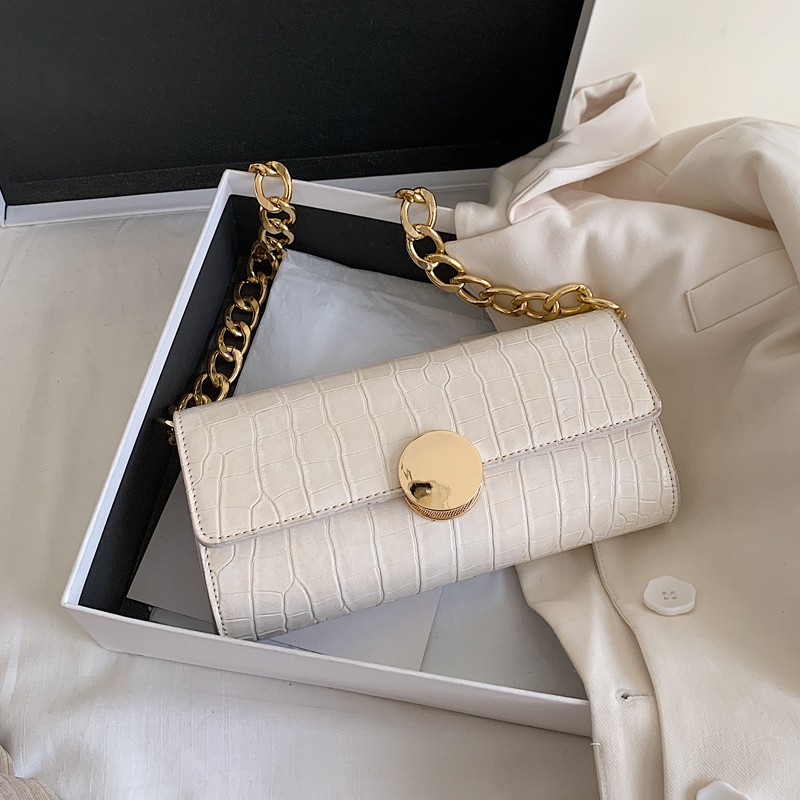 Clutch Kẹp Nách Dự Tiệc Retro Thanh Lịch Sang Trọng - Có Hình Thật - Túi Xách Mice