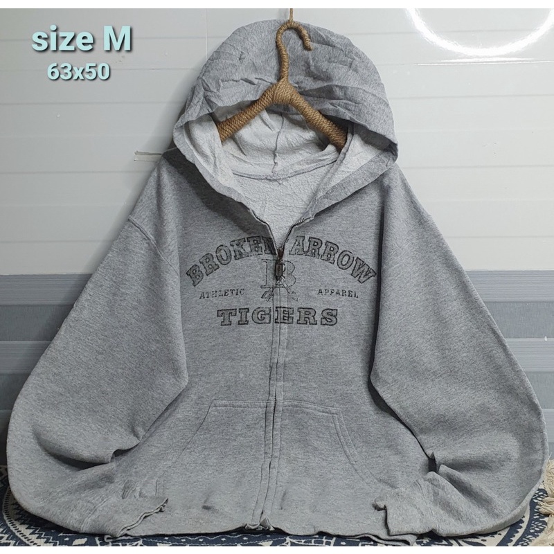 Hoodie zip 2hand áo khoác dây kéo 2hand